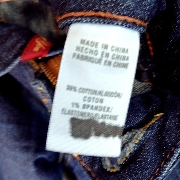 Lucky Brand Womens Sweet N Low Bootcut Jeans 33x29 Dark Wash Stretch Y2K Style - Picture 10 of 11